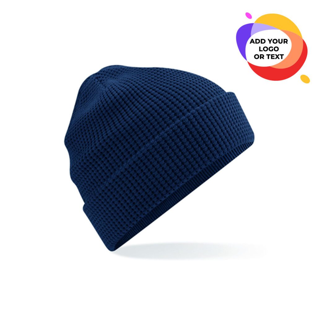 Organic-Cotton-Waffle-Beanie---znor-print-studio