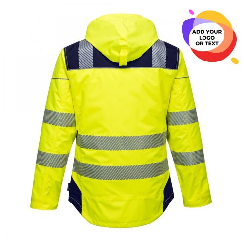 Hi-Viz-Jacket-Yellow-NAVY-ZNOR-PRINT-STUDIO-BACK